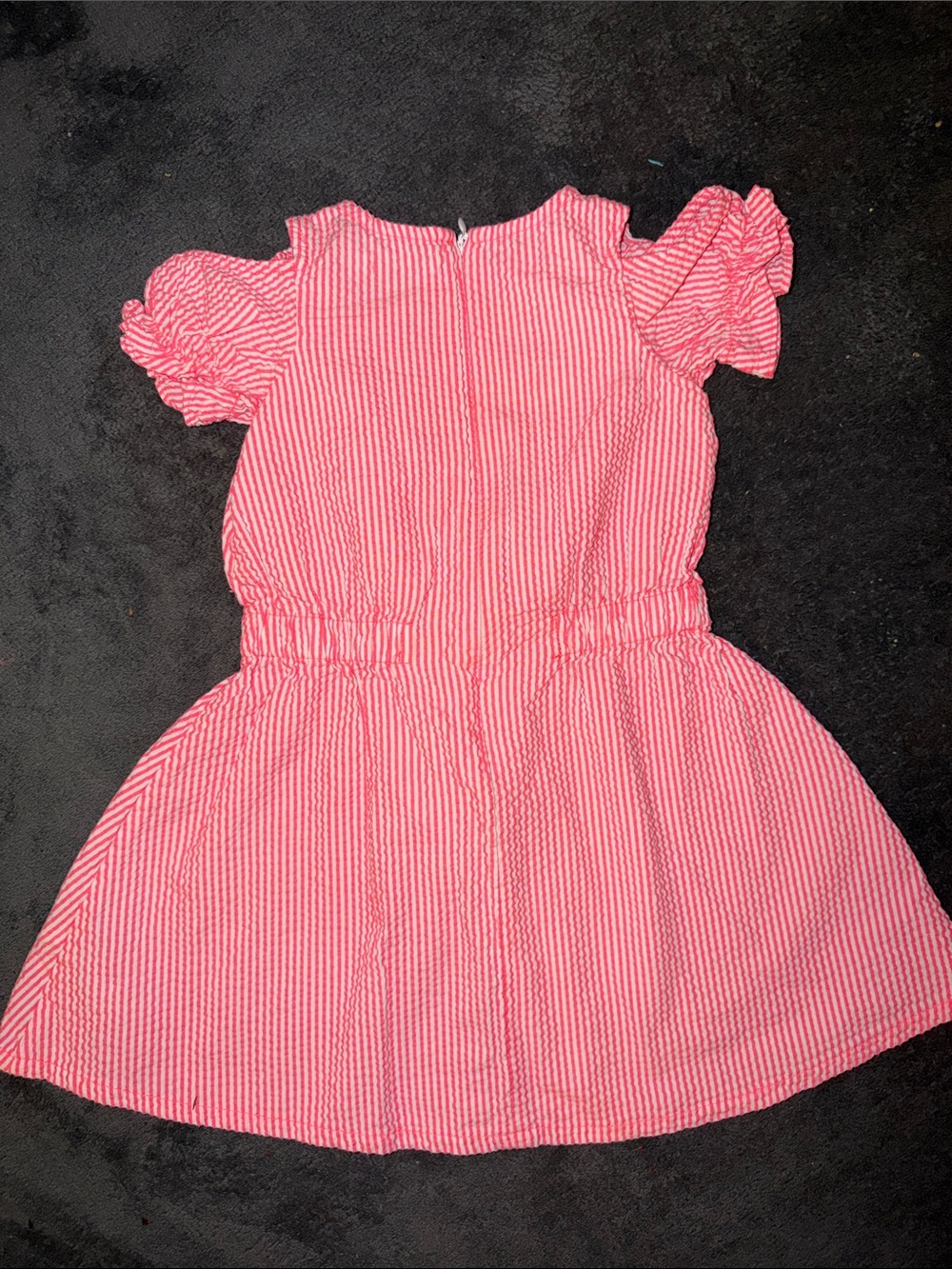 Billieblush Pink Striped Bow-Front Dress - Picture 3 of 4